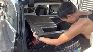BMW i3 CF trunk extension