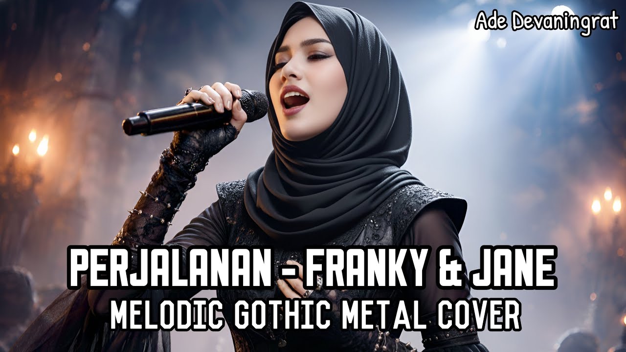 PERJALANAN - FRANKY \u0026 JANE | Melodic Gothic Metal Cover by Ade Devaningrat