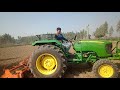 John Deere 5050D कितना डीजल लेता है एक घंटे में 8ft रुटावेटर पर दोनों लीवर फुल डाऊन करके देखो