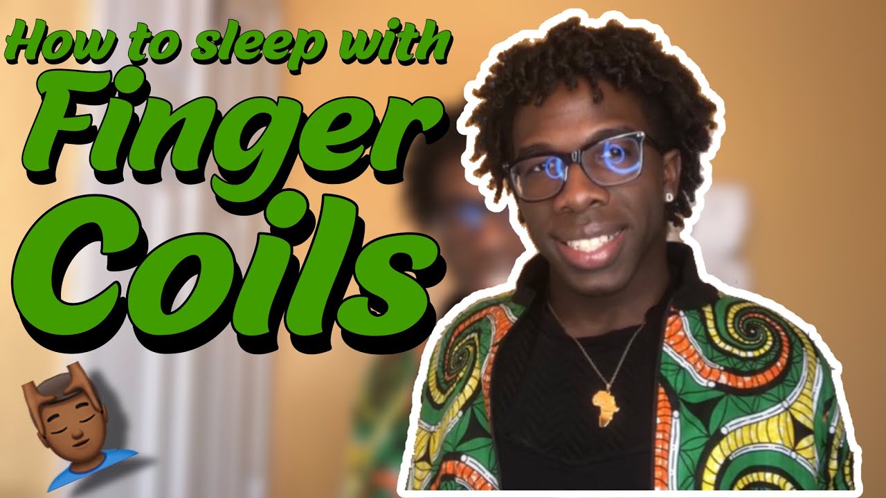 HOW TO: SLEEP WITH FINGER COILS - YouTube