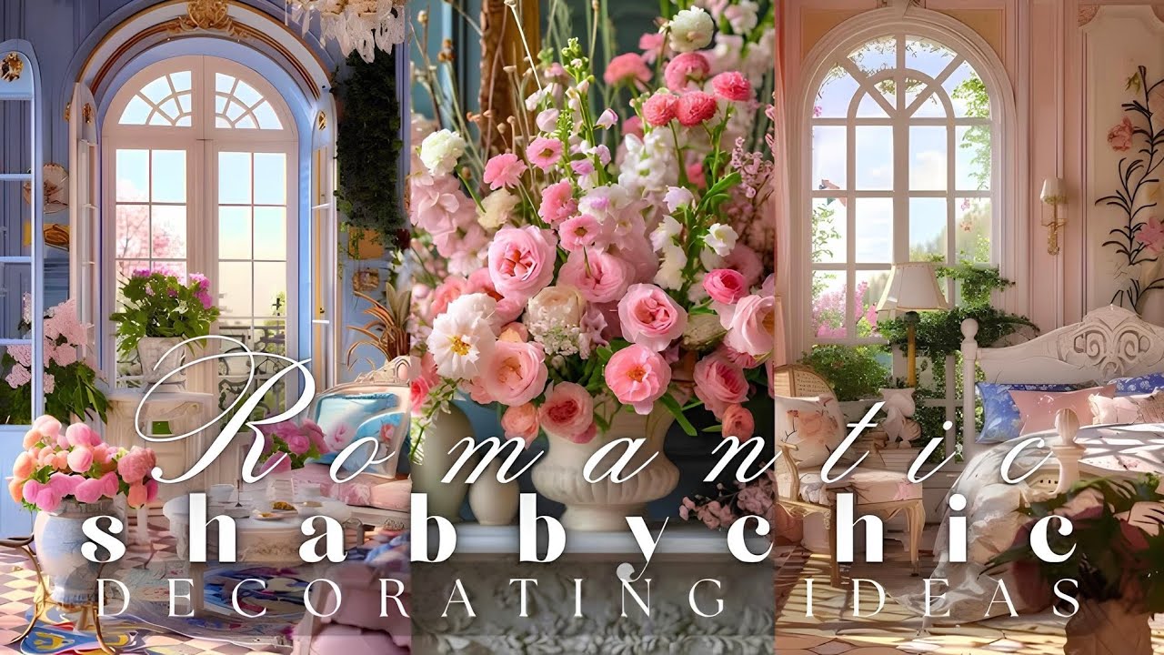 NEW - Romantic Shabby Chic Decorating Ideas: Simple Ideas to Create a Cozy, Elegant Home 💐