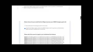 Carrington Emergency Grant Instruction Video