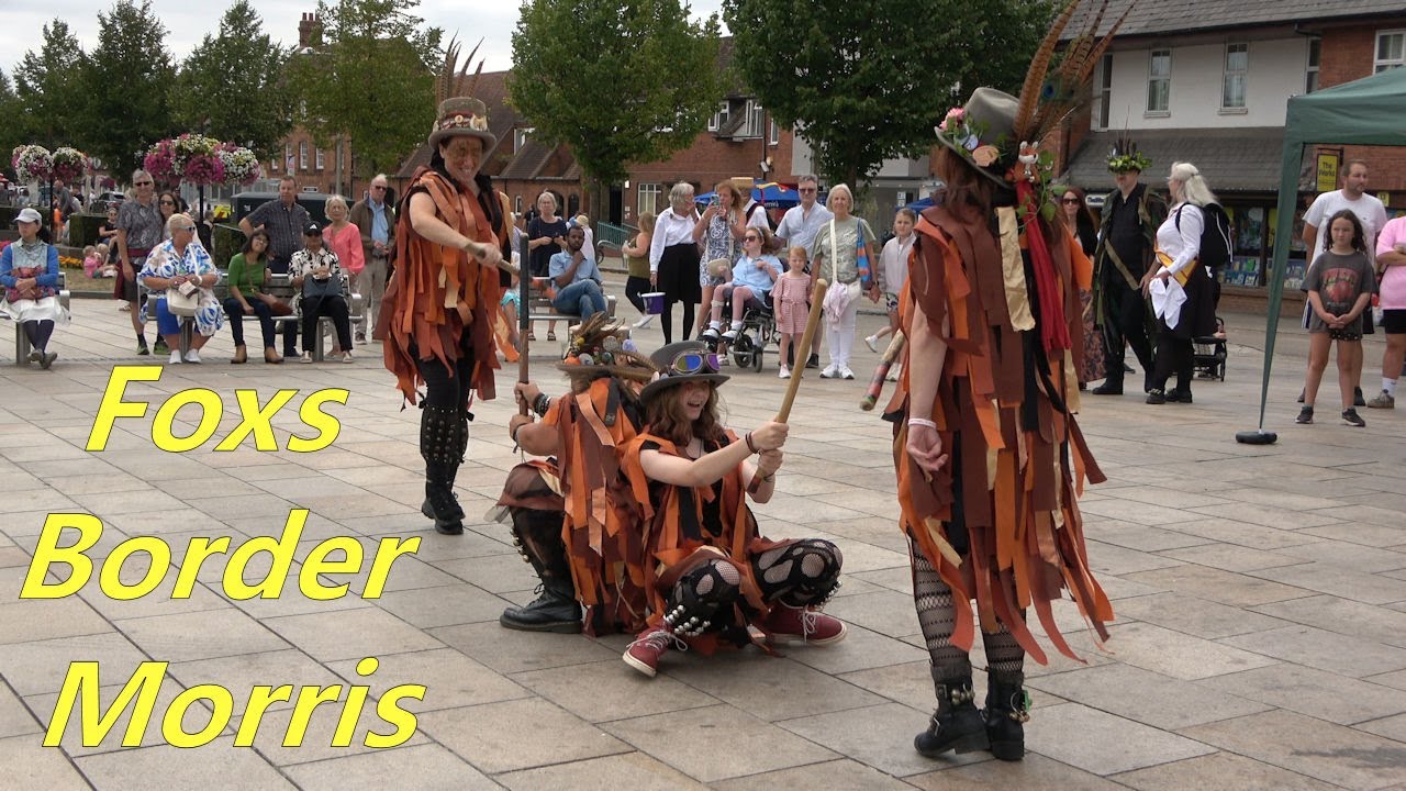 Foxs Border Morris dance "Brimfield" at Day of Dance in Stratford upon Avon 2025