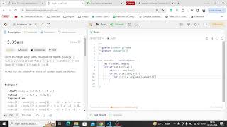 Blind 75 LeetCode Questions - 3 Sum solution with explanation