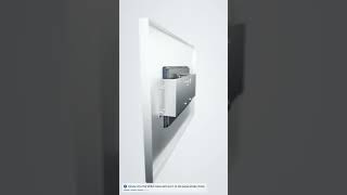 Flush-Mount Panel PC, Installed From Behind: One Bracket #Shorts