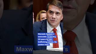 No Pardon for Ghislaine Maxwell 🚫