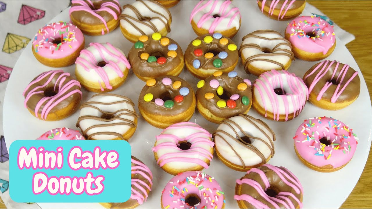 MINI CAKE DONUTS | SUPER TENDÊNCIA PARA 2024 | RECEITA FÁCIL PARA VENDER!
