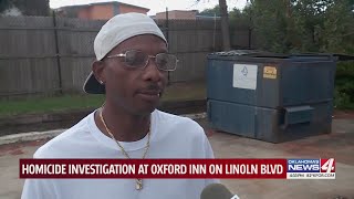 Homicide investigation at Oxford Inn on Lincoln Blvd.