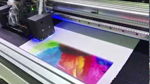 hybird uv printer Epson dx5 printhead CMKY+white flex sticker pvc board print