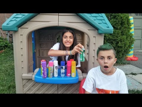 Thumbnail for Color your Hair at the Playhouse Hair Salon - Hzhtube Kids Fun