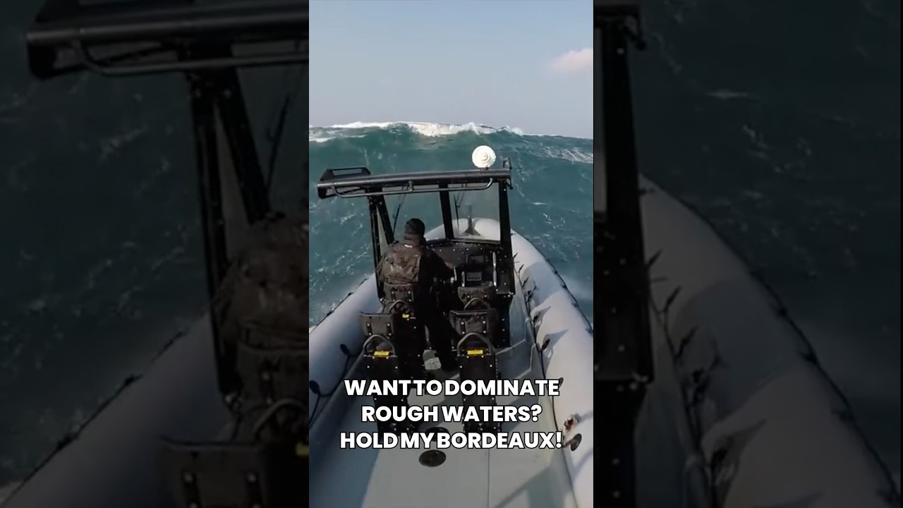 Want to DOMINATE rough waters Watch this action packed video of the SRR1100 RIB short