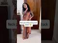 Neck Pain While Setting Back Pleats? Try This Easy Saree Hack | Back Pleats Without Strain #shorts