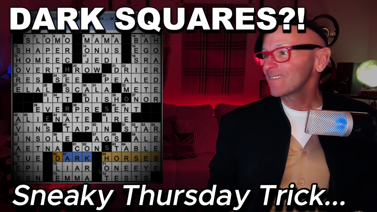 type of tobacco crossword clue Wait… Why Are These Squares DARK? 🐎 | NYT Thursday Crossword