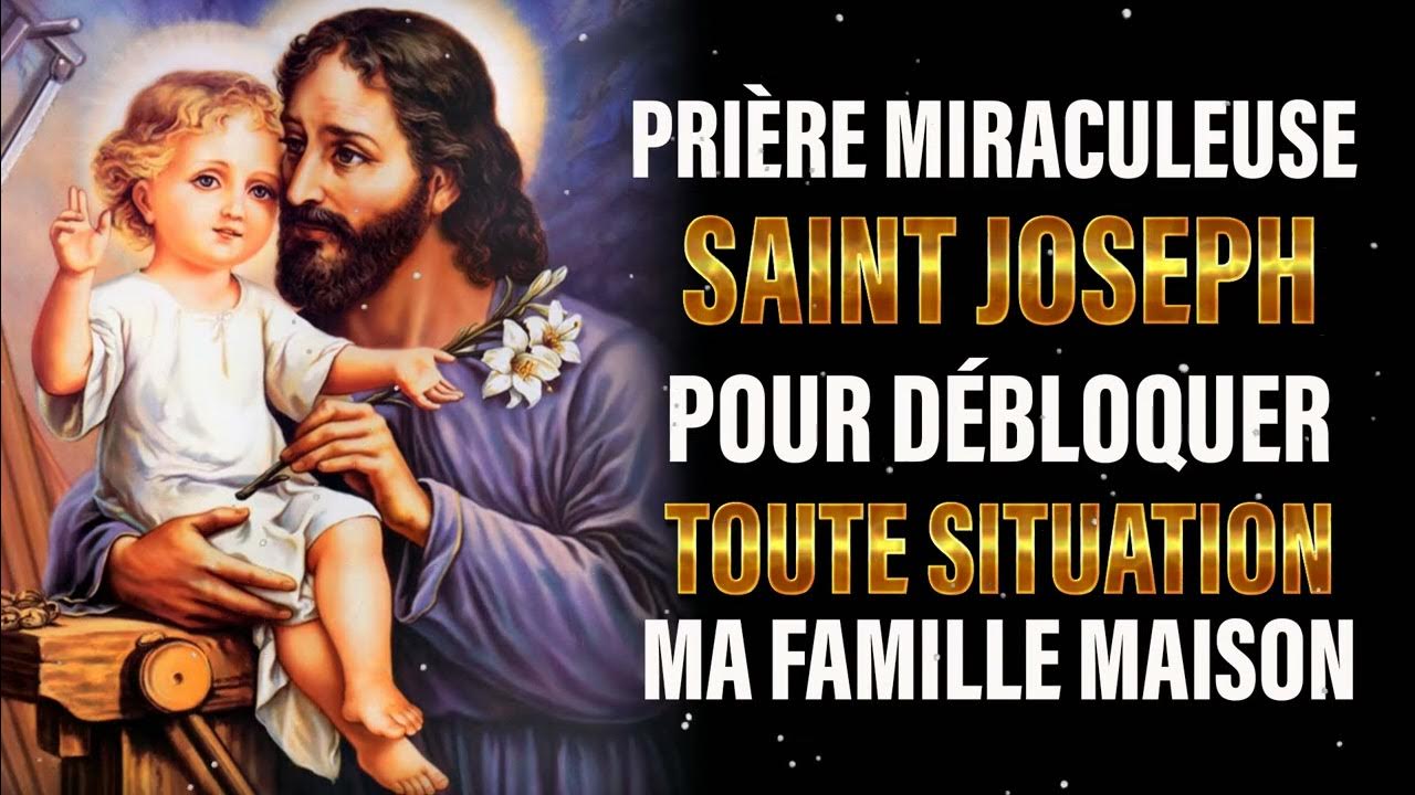 Prière à Saint Joseph Pour Trouver Un Logement Prière Miraculeuse à Saint Joseph - Prière PUISSANTE à Saint Joseph