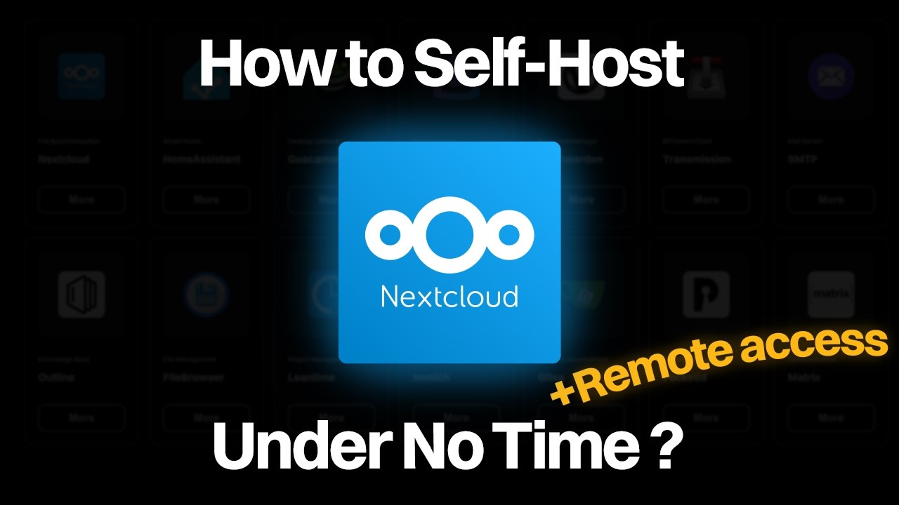 How to Self-Host Nextcloud Private Cloud with Safebox - YouTube