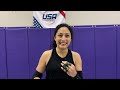 2022 Team USA Combine Interview - Nicole Chasin