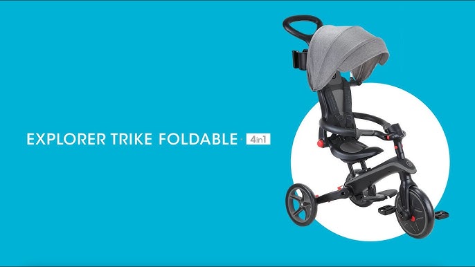 Does Kinderkraft Aston Trike fold up for travel and storage?