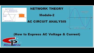 Famous AC Circuit Analysis, How to Express AC Voltage and current, Module-2 Wealth