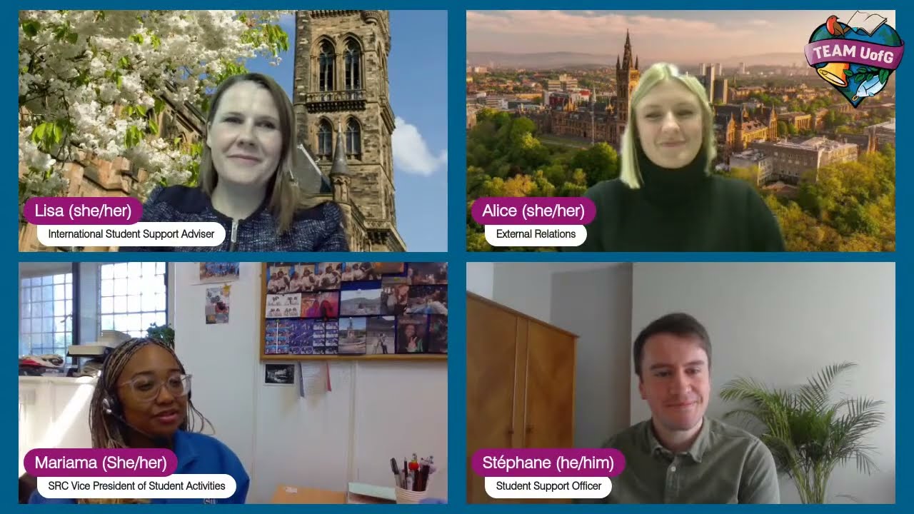 Student Support Q&A / University of Glasgow