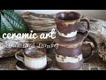 「陶芸」pottery/手びねりでコーヒードリッパーを造った！(日本版)【いろいろ作るchannel】思ったより良かった