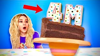 Making A Hyperrealistic Cake.. Of A CAKE!? (4M Subscriber Celebration!)