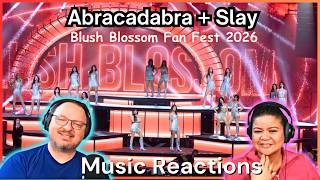 EmiBonnie + 14 others Abracadabra + Slay (Live Blush Blossom Performance) Couples Reaction!