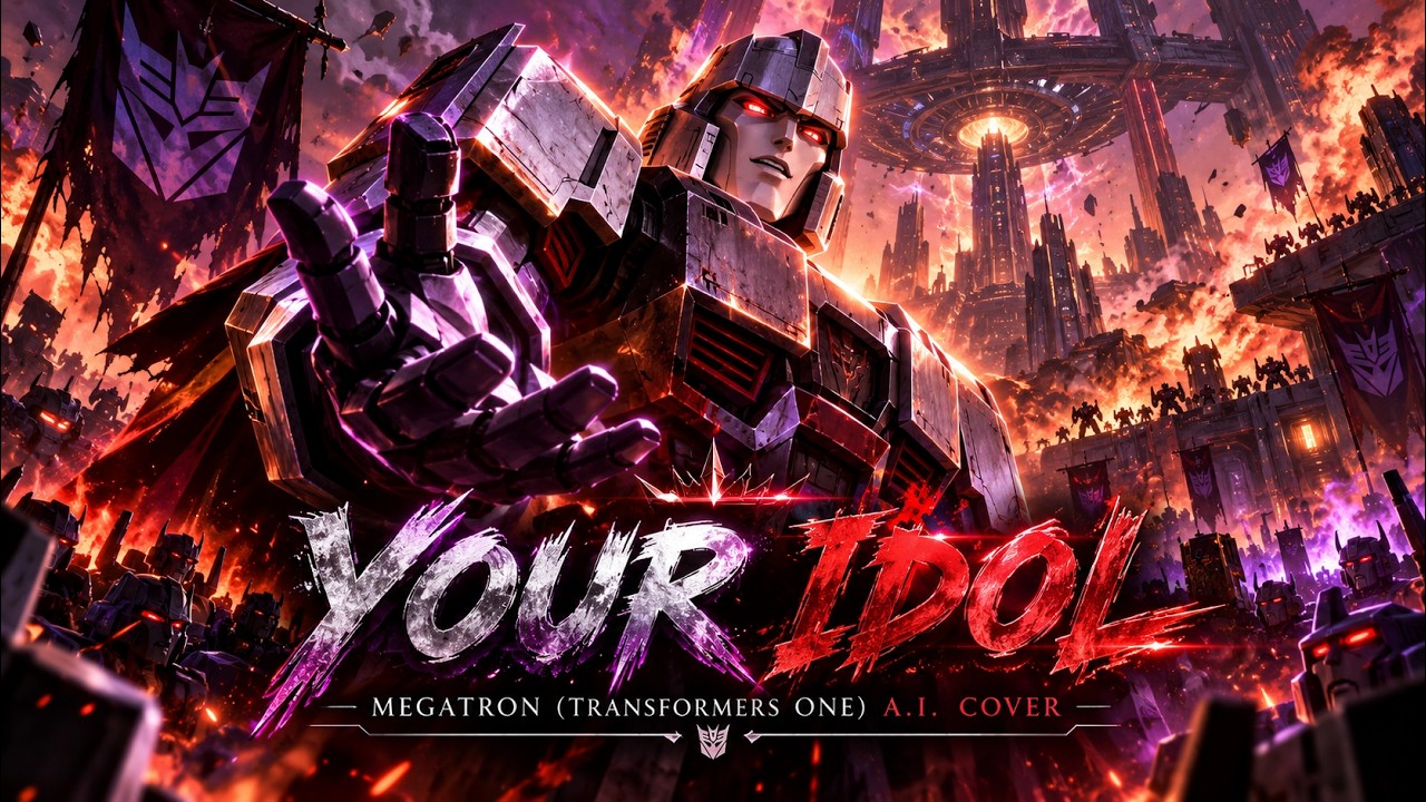 Guarda Your Idol – Megatron's Version (Transformers) | A.I. Concept Cover su YouTube Guarda Your Idol – Megatron's Version (Transformers) | A.I. Concept Cover su YouTube
