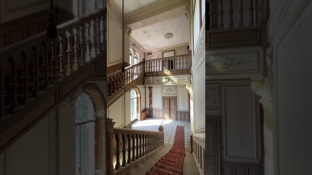Abandoned castle in France 
