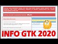CARA LOGIN KE INFO GTK LANGSUNG VALID TAHUN 2020