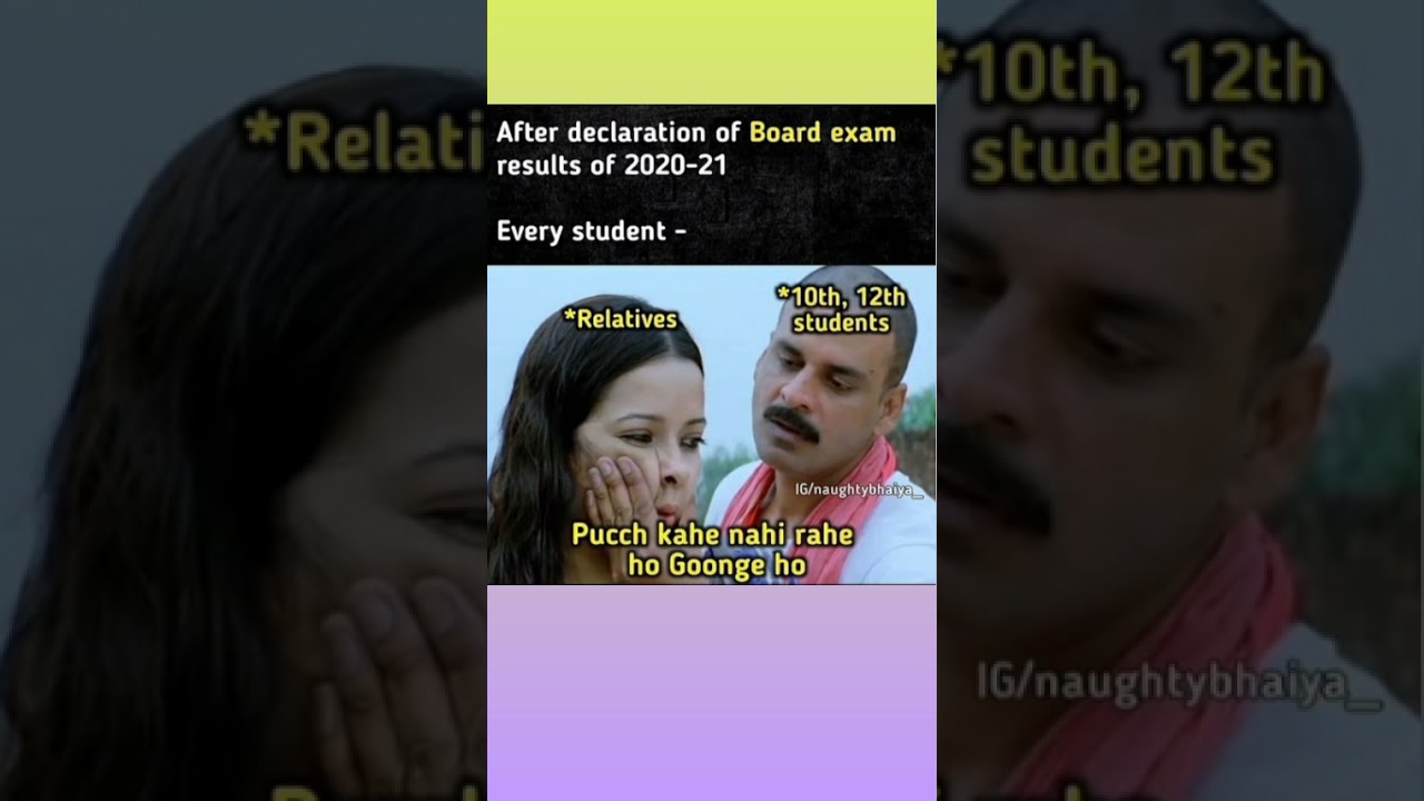 students of 10th and 12th class 🤣🤣🤣funny meme must watch😂😂😂 
