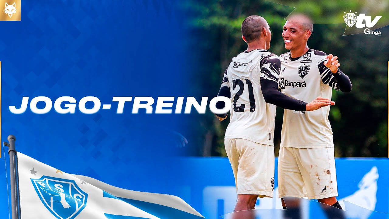 PapãoTVGingaBet: JOGO-TREINO CONTRA O CAMETÁ NO CT!