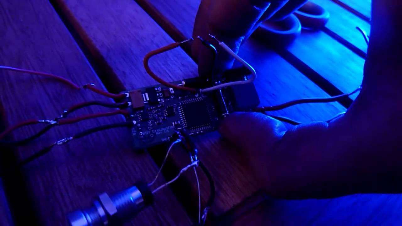 Testing my Petit Crouton Board for my Graflex Lightsaber