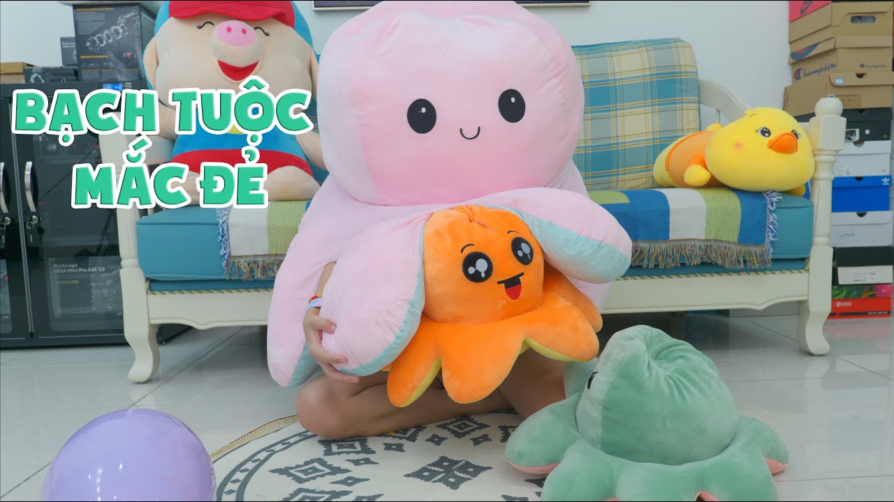 Bạch Tuộc Khổng Lồ Đẻ Con - youtube