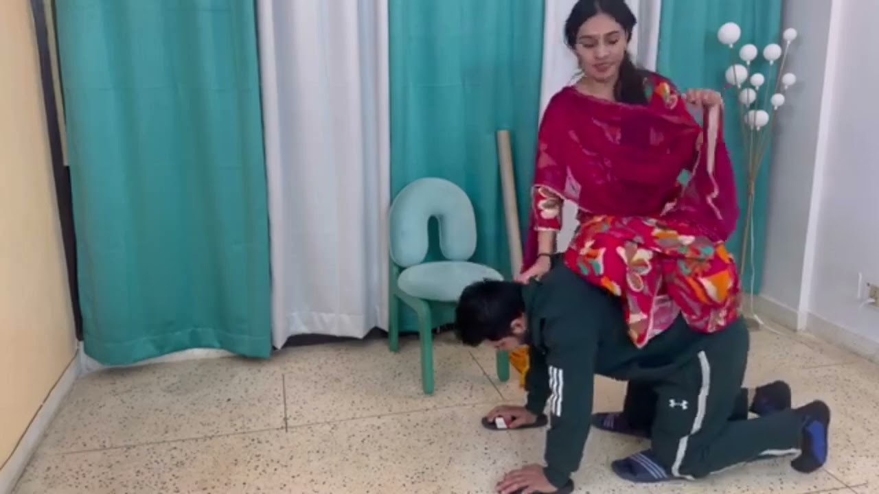 Comedy horse riding wife