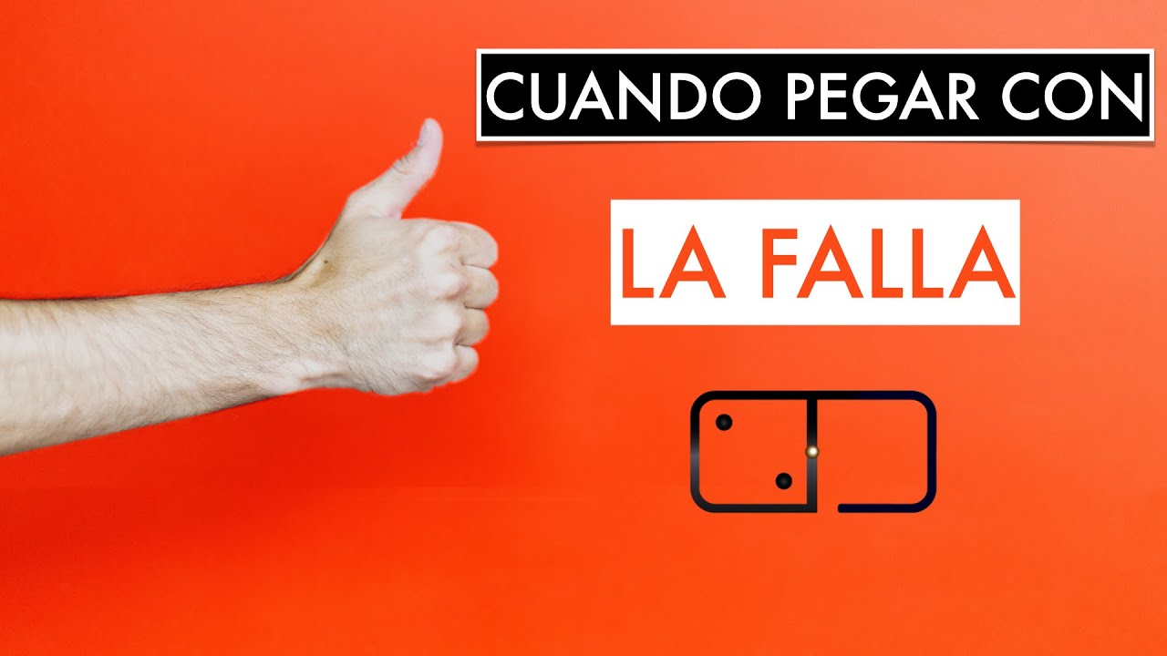 Cuando pegar con la falla en el Domino