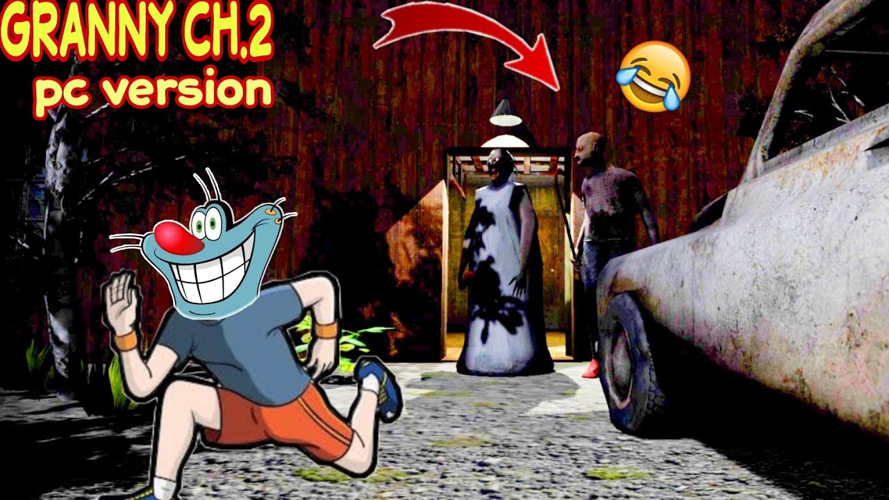 granny chapter two pc version with oggy and jack voice | granny chapter two door escape
