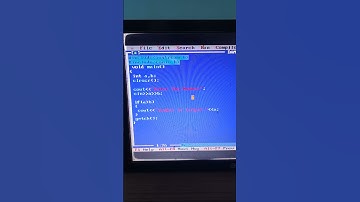 Turbo c++ program #shorts #public #coding