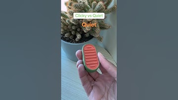 Clicky vs Quiet Magnetic Fidget Sliders