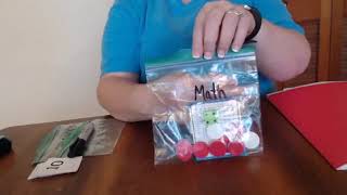 Math Packet instructional video