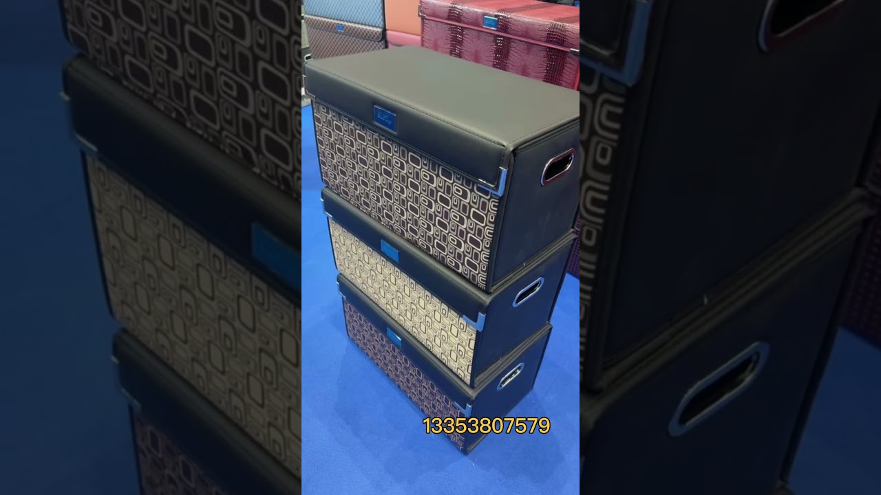 Car trunk storage box 