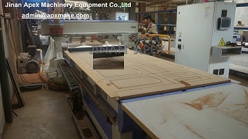 Uploading and downloading cnc router machine with Carousel ATC operation and working video