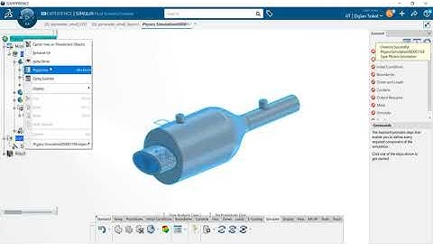 Create Fluid Scenario in 3DX