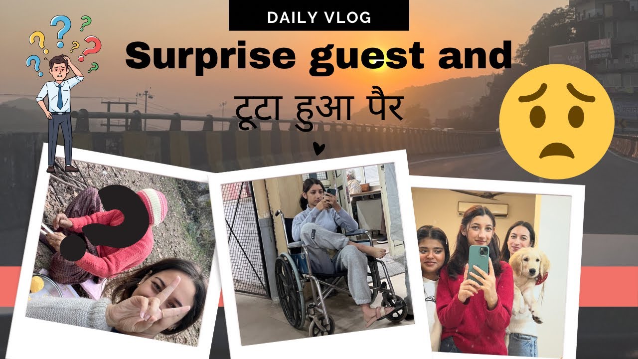 Unexpected Guest Arrival | Sister’s Injury & Making Makki Roti With Nani