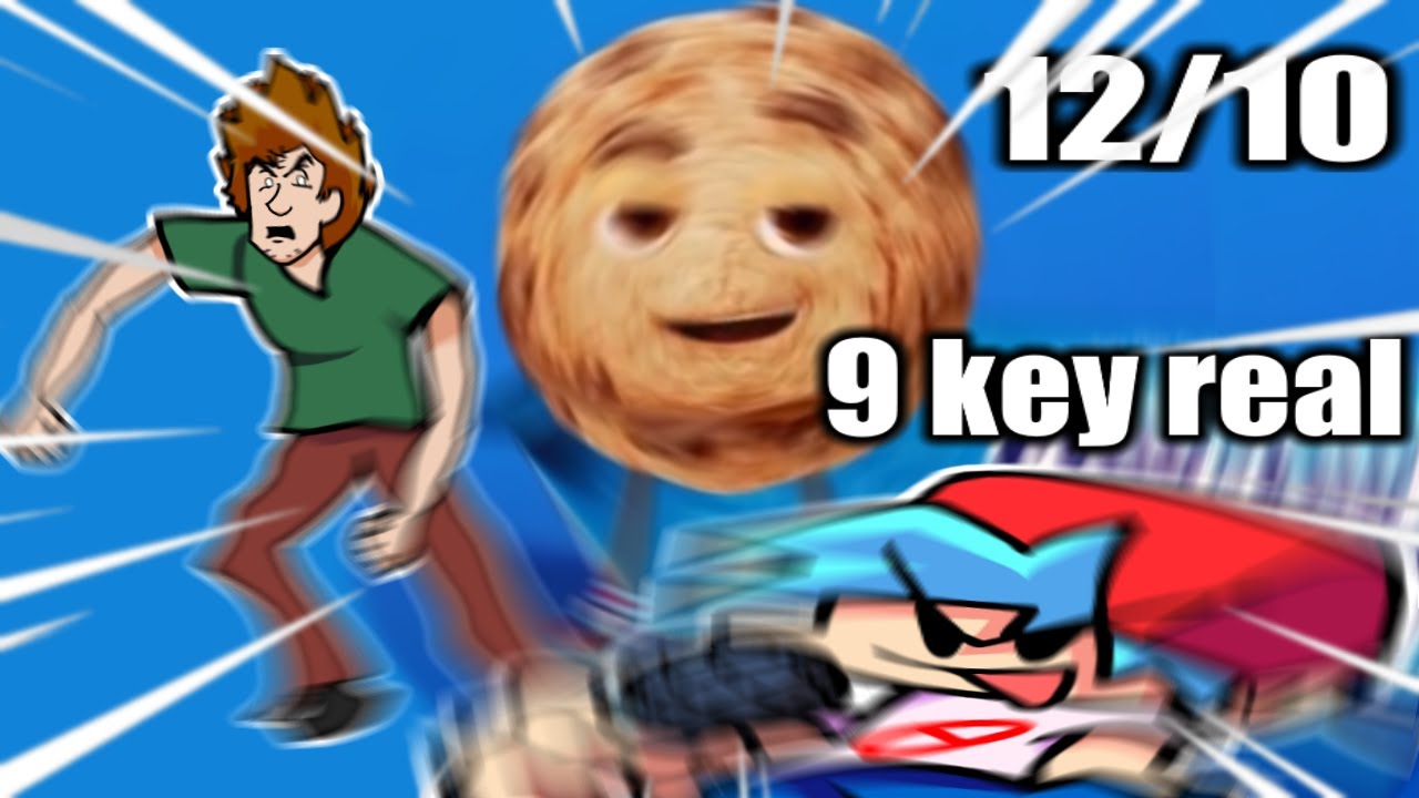 chips ahoy "imposter" ad but it's a 9 key fnf chart