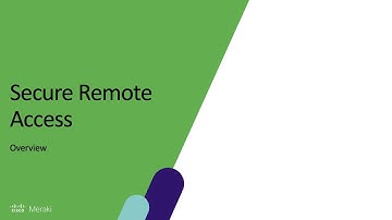 Cisco Secure Connect: Secure Remote Access