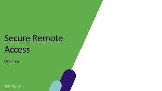 Cisco Secure Connect: Secure Remote Access