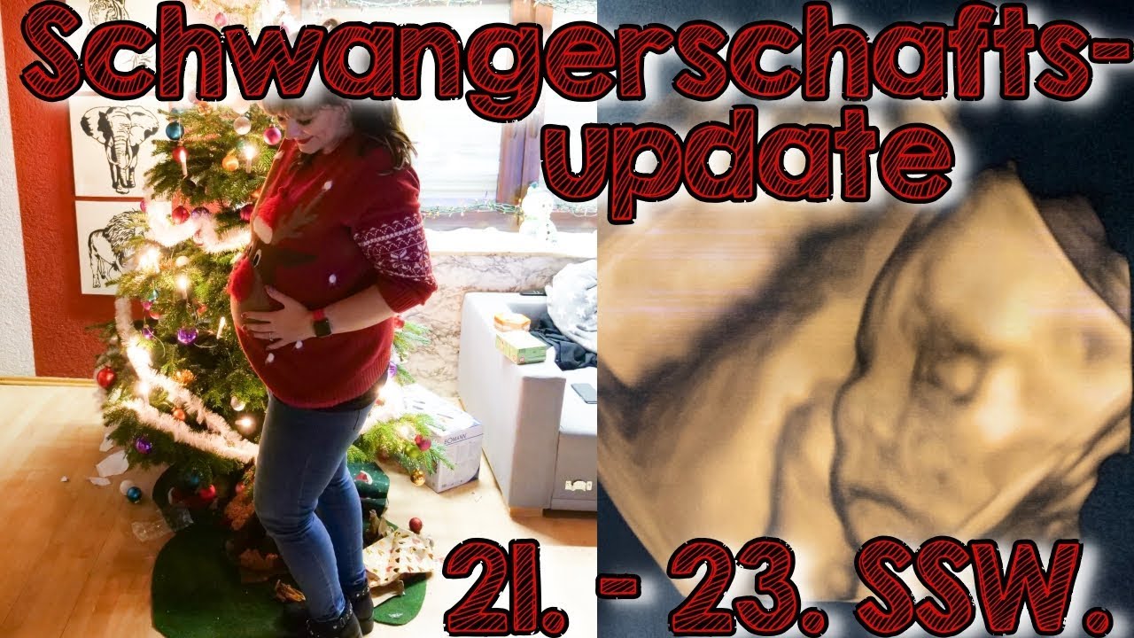 Schwangerschaftsupdate 21. - 23. SSW. | 3D & Symphysen US |   ENDLICH!! 🤰🏻 WIR SPÜREN UNSER BABY 😱😍