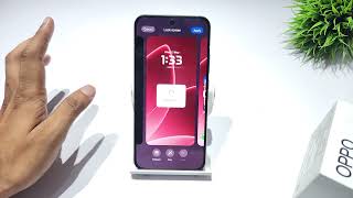 how to change lock screen shortcuts in oppo f33 pro | oppo f33 me lock screen icons kaise set kare
