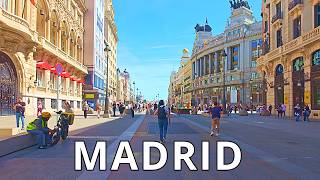 Madrid Walking Tour 4K | Historic Centre | Spain