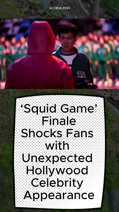 Squid Game Ends with Shocking Celebrity Cameo! #shorts